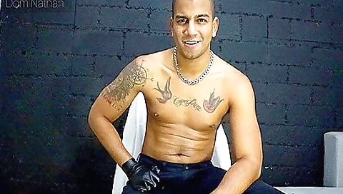 Danckyhu and masturbates with a dildo