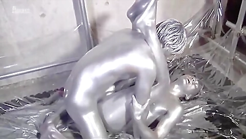 Sexy young girl has sex with her pussy