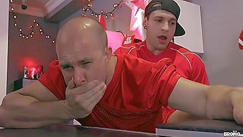 Big dick riding on a hard cock