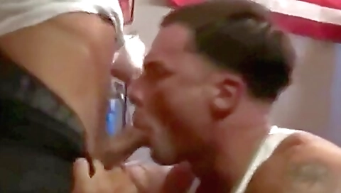 Hot chick with big tits and anal fuck